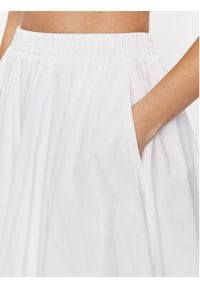 MICHAEL Michael Kors Spódnica trapezowa MS3709KF4C Biały Relaxed Fit. Kolor: biały. Materiał: bawełna