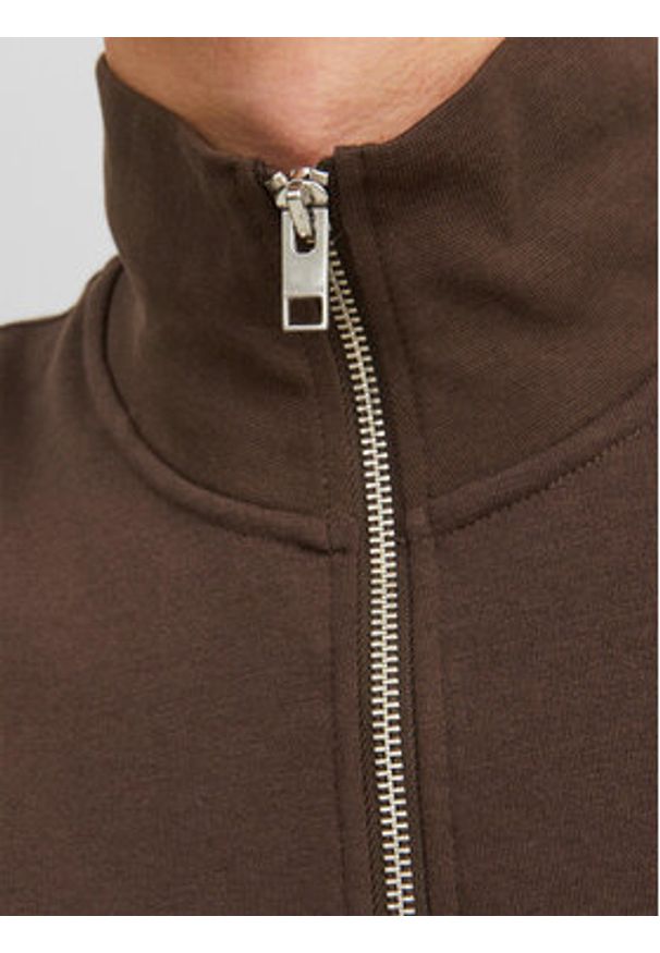 Jack & Jones Bluza Vesterbro 12241777 Brązowy Relaxed Fit. Kolor: brązowy. Materiał: syntetyk, bawełna