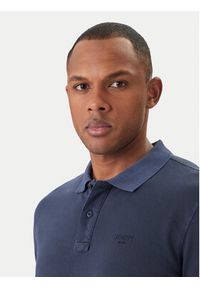 JOOP! Jeans Polo Ambrosian 30045619 Granatowy Modern Fit. Typ kołnierza: polo. Kolor: niebieski. Materiał: bawełna #5
