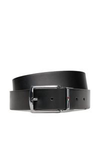 TOMMY HILFIGER - Pasek Męski Tommy Hilfiger. Kolor: niebieski