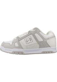 DC Shoes - Tenisówki Dc Model Stag Kolor Beżowy. Kolor: beżowy. Materiał: syntetyk, tkanina, skóra