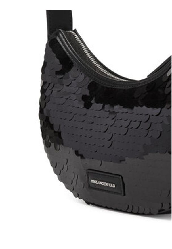 Karl Lagerfeld - KARL LAGERFELD Torebka A2W30069 Czarny. Kolor: czarny. Materiał: skórzane