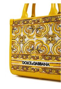 DOLCE & GABBANA - Dolce&Gabbana Torebka BB7479 AW050 Żółty. Kolor: żółty #6