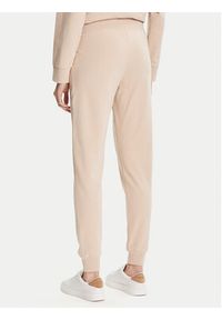 EA7 Emporio Armani Spodnie dresowe 7W000461 AF13135 U1046 Beżowy Regular Fit. Kolor: beżowy. Materiał: bawełna #5