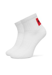 Hugo - HUGO Skarpety krótkie 50541597 Biały. Kolor: biały. Materiał: bawełna #4