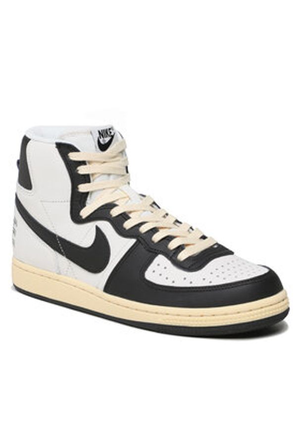 Nike Sneakersy Terminator High Prm FD0394 030 Biały. Kolor: biały. Materiał: skóra