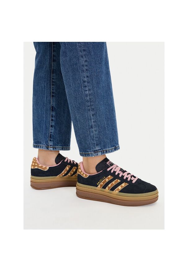 Adidas - Sneakersy adidas. Kolor: czarny. Model: Adidas Gazelle