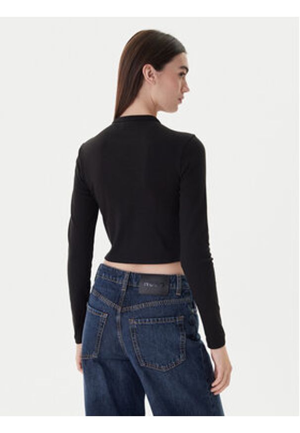 Hugo Bluzka Dafilomena_3 50518378 Czarny Slim Fit. Kolor: czarny. Materiał: bawełna