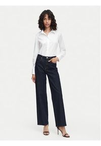 Guess Koszula W6YH10 W2752 Biały Slim Fit. Kolor: biały. Materiał: bawełna #4