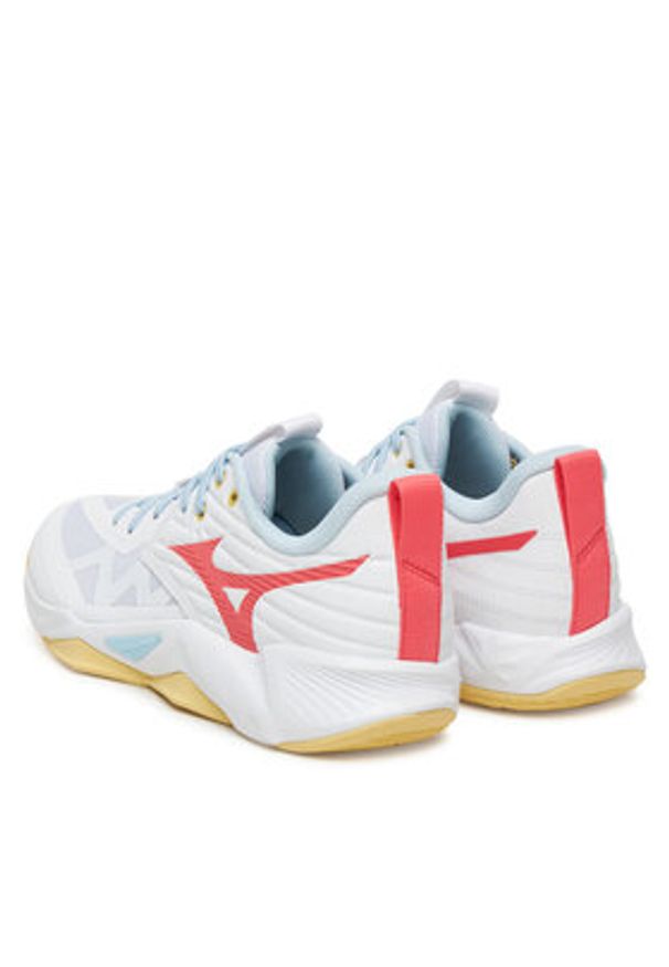 Mizuno Buty halowe Wave Momentum Pro V1GC2540 Pomarańczowy. Kolor: pomarańczowy. Materiał: skóra. Model: Mizuno Wave