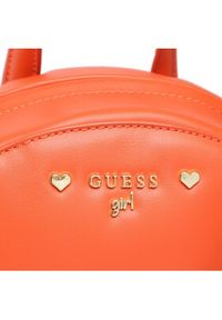 Guess Plecak Backpack J3GZ14 WFHF0 Pomarańczowy. Kolor: pomarańczowy. Materiał: skóra