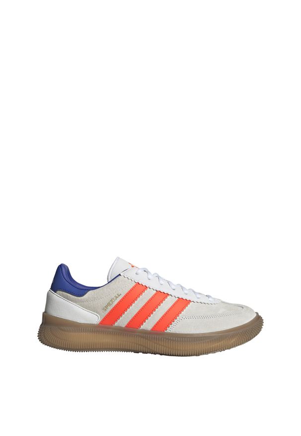 Adidas - Buty do piłki ręcznej adidas HB Spezial Pro. Kolor: biały, niebieski, czerwony, wielokolorowy. Sport: piłka ręczna