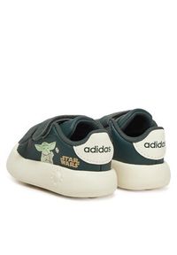 Adidas - adidas Sneakersy Star Wars Advantage IH6258 Zielony. Kolor: zielony. Materiał: skóra. Wzór: motyw z bajki. Model: Adidas Advantage