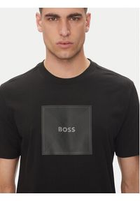 BOSS T-Shirt Logo 50538096 Czarny Regular Fit. Kolor: czarny. Materiał: bawełna #3