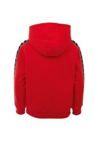 Bluza dla dzieci Kappa Igon czerwona. Okazja: na uczelnię. Kolor: czerwony. Materiał: dresówka. Styl: sportowy