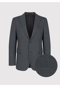 Pako Lorente - PAKO LORENTE – Szara jednorzędowa marynarka męska. Kolor: szary #10