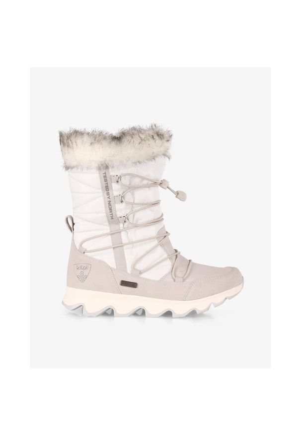 Damskie wysokie rakiety śnieżne Kilpi FROZEN HIGH WP-W. Kolor: biały. Materiał: nylon. Styl: sportowy