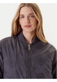 Guess Kurtka bomber W5YL08 WHDK2 Szary Regular Fit. Kolor: szary. Materiał: syntetyk #5