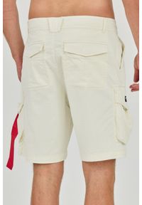 Aeronautica Militare - AERONAUTICA MILITARE Beżowe męskie shorty Crew Chief, Rozmiar 54. Kolor: beżowy #6