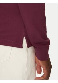United Colors of Benetton - United Colors Of Benetton Polo 3089J3204 Bordowy Regular Fit. Typ kołnierza: polo. Kolor: czerwony. Materiał: bawełna #4