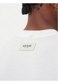 Adidas - adidas T-Shirt Stadium Ticket JM6473 Biały Loose Fit. Kolor: biały. Materiał: bawełna #3