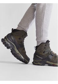 salomon - Salomon Trekkingi Quest 4 Gtx GORE-TEX 412925 27 V0 Zielony. Kolor: zielony. Materiał: materiał. Technologia: Gore-Tex. Sport: turystyka piesza
