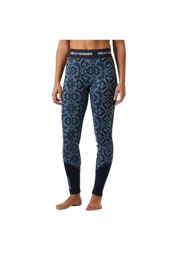 Damskie legginsy Helly Hansen Lifa Midw. Kolor: niebieski. Sport: turystyka piesza