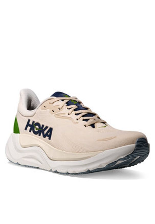 HOKA - Hoka Buty do biegania Arahi 8 1168690 Beżowy. Kolor: beżowy. Materiał: materiał
