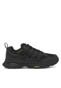 skechers - Skechers Półbuty 237214BBK Czarny. Kolor: czarny. Materiał: materiał #1