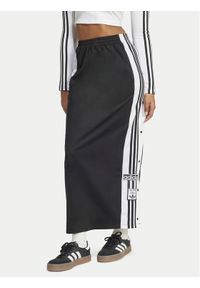 Adidas - adidas Spódnica maxi adicolor Adibreak JD0923 Czarny Loose Fit. Kolor: czarny. Materiał: syntetyk