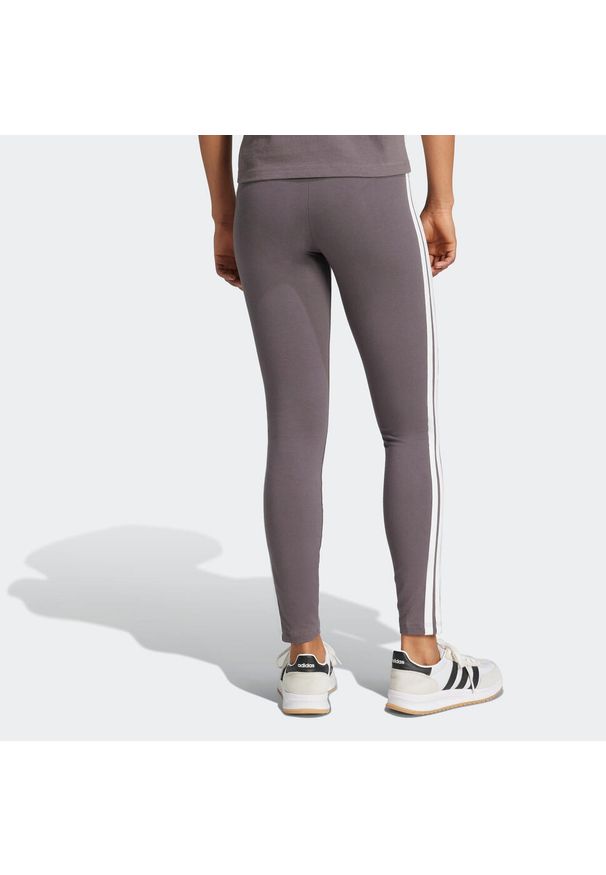 Adidas - Legginsy fitness damskie ADIDAS. Materiał: włókno, materiał, bawełna. Sport: fitness