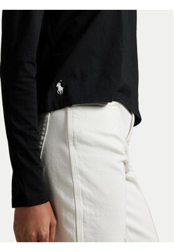 Polo Ralph Lauren Bluzka 211967103002 Czarny Classic Fit. Typ kołnierza: polo. Kolor: czarny. Materiał: bawełna