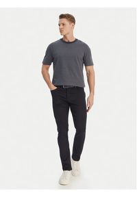 BOSS T-Shirt H-Thompson 102 50555163 Granatowy Regular Fit. Kolor: niebieski. Materiał: bawełna #2
