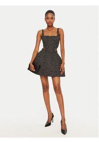 BARDOT - Bardot Top Corset 56865TB3 Czarny Slim Fit. Kolor: czarny. Materiał: syntetyk, bawełna #6