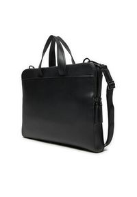 Calvin Klein Torba na laptopa Clean Essential 2G Laptop Bag K50K512190 Czarny. Kolor: czarny. Materiał: skóra #3