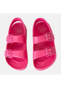 Big-Star - Różowe dziecięce sandałki Big Star NN374540. Nosek buta: okrągły. Zapięcie: bez zapięcia. Kolor: różowy. Sezon: lato #4