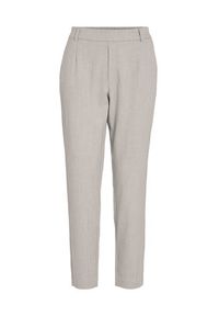 Vila Chinosy Varone 14087406 Szary Slim Fit. Kolor: szary. Materiał: syntetyk #3