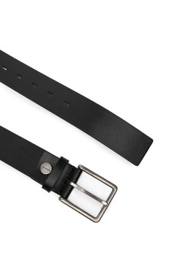 Calvin Klein Pasek Męski Belt Gift Set LV04D0009G Czarny. Kolor: czarny. Materiał: skóra