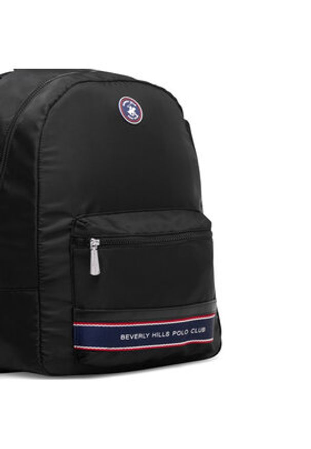 Beverly Hills Polo Club Plecak BHPC-M-007-CCC-05 Czarny. Kolor: czarny. Materiał: poliester