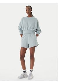 Adidas - adidas Szorty sportowe Soft Lux KA6996 Zielony Loose Fit. Kolor: zielony. Materiał: syntetyk #4