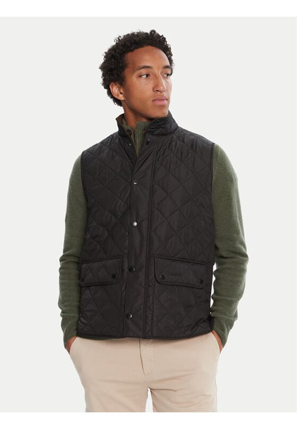 Barbour Bezrękawnik MGI0245BK11 Czarny Regular Fit. Kolor: czarny. Materiał: syntetyk. Długość rękawa: bez rękawów