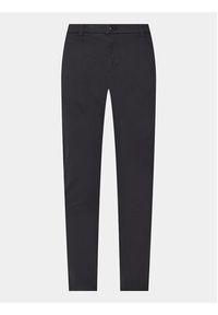 Lindbergh Chinosy 30-005044 Czarny Slim Fit. Kolor: czarny. Materiał: bawełna #9