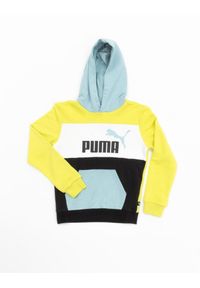 Bluza Sportowa Chłopięca Puma Ess Block Tr. Kolor: żółty. Styl: sportowy