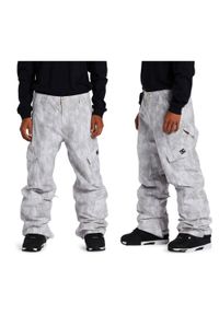 Spodnie snowboardowe męskie DC Shoes Shadow 15K kombinezon. Kolor: biały. Materiał: poliester. Sezon: zima. Sport: snowboard #1
