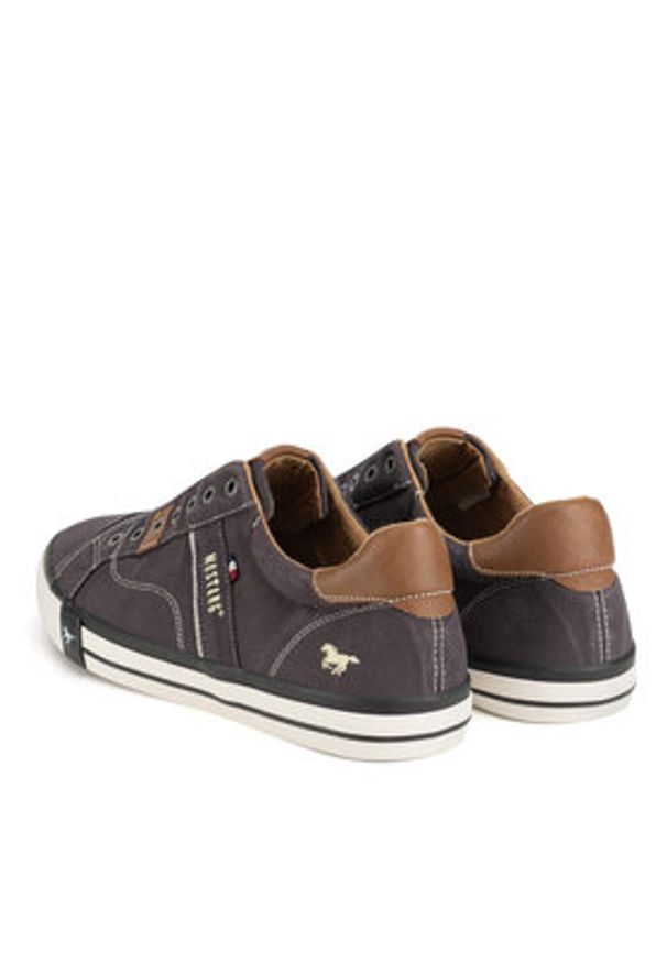 Mustang Trampki 4072-404 Szary. Kolor: szary. Materiał: materiał