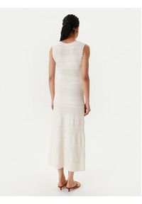Morgan Sukienka dzianinowa 242-RMALISA Beżowy Slim Fit. Kolor: beżowy. Materiał: wiskoza #5