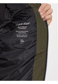 Calvin Klein Kurtka puchowa Crinkle K10K110336 Zielony Regular Fit. Kolor: zielony. Materiał: puch, syntetyk #6
