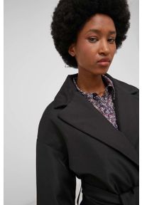 Answear Lab kurtka damska kolor czarny przejściowa. Okazja: na co dzień. Kolor: czarny. Styl: wakacyjny #5