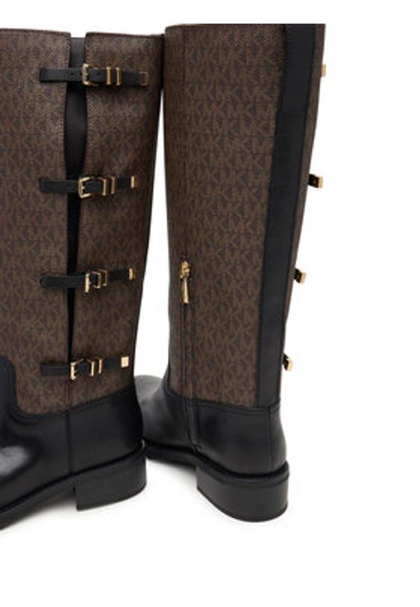 MICHAEL Michael Kors Kozaki Darrington 40F5DTFB7L Czarny. Kolor: czarny. Materiał: skóra