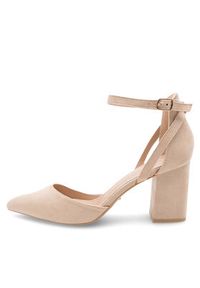 DeeZee Czółenka KL-HT6160 Beżowy. Kolor: beżowy. Materiał: materiał #6